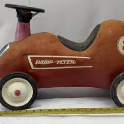 Vtg Radio Flyer Little Red Roadster