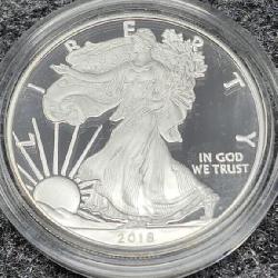 2018 American Eagle 1oz. Silver Proof Coin
