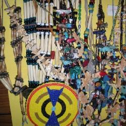 10 PCS  INDIAN & COSTUME JEWERLY BEADED NECKLACES