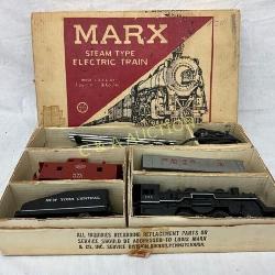 Marx Steam Type Electric Train Set with Original B