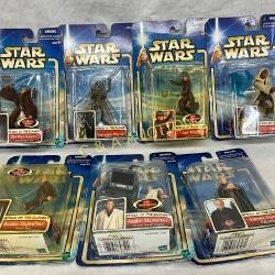 7 Star Wars ï¿½Attack of the Clonesï¿½ Action Figures,