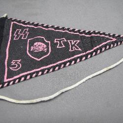 Authentic WWII German SS Totenkopf Pendant