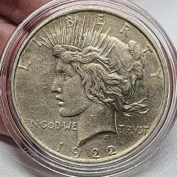 1922 Peace Silver Dollar