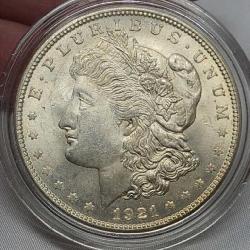 1921 Morgan Silver Dollar