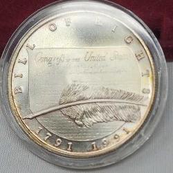 Chrysler Bill Of Rights Bicentennial Rare Coin 1