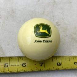 John Deere cue ball