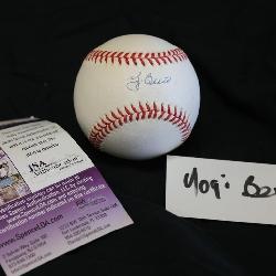 Yogi Berra Signed Baseball