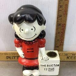 Lucy Van Pelt Peanuts Hallmark Candlestick Holder
