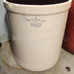Vintage antique 5 gallon pickling crock