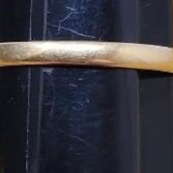 14k Yellow Gold Ring Mens size 13 Tested 1.73g