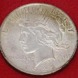 1922 Silver Peace Dollar