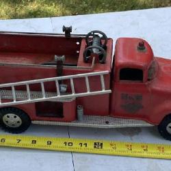 1957 Number 5 Tonka pressed steel fire truck