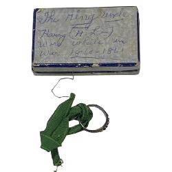 Civil War War between states personal ring