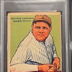 #30 Babe Ruth 1933 Goudey #181 PSA 1.5