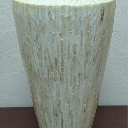 Large Mother-of-Pearl Mosaic Vase