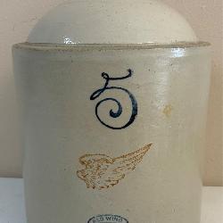 Antique Red Wing Stoneware Co. 5gal Jug