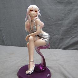 Anime-Inspired Figure with Silver Outfit