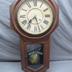 Early 20th Century Ansonia Regulator Clock