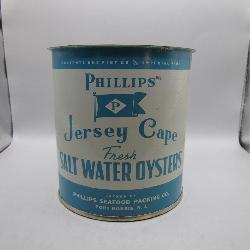 Phillips Jersey Cape Oyster Tin Collectible