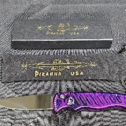 Discontinued Piranha Amazon Automatic Knife Plum