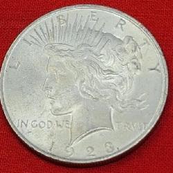 1923 Peace Silver Dollar