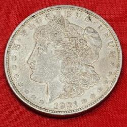 1921-D Morgan Silver Dollar