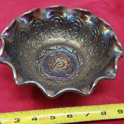 Fenton Amethyst Persian Medallion 8