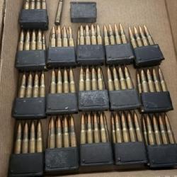 USGI 30-06 M2 Ball Ammo - 128rds. on Garand Clips