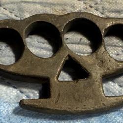 Lead/Zinc Alloy Knuckles - WWI/WWII Era - 1 Pair