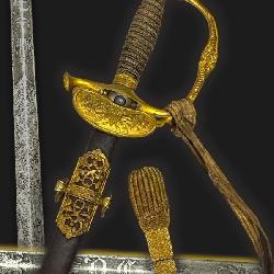 Beautiful and Ornate M1860 Staff & Field Officers Presentation Sword