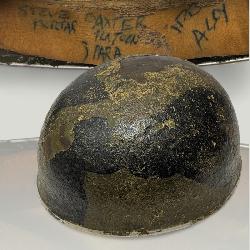 British HSAT Mark 1 Helmet Named to Mortar Platoon 3rd Parachute Division