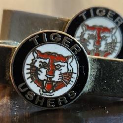Detroit Tigers USHERS Tie Clips