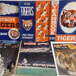 1950's-1960's Detroit Tigers Yearbooks and Scorecards