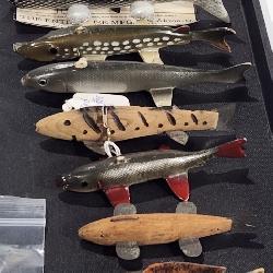 Collection of Vintage Fishing Decoys / Lures /Tackle