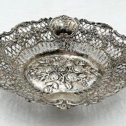 Fabulous Antique 800 Silver Bowl by HAZORFIM