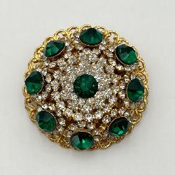 Beautiful Vintage Dome Shaped Pin