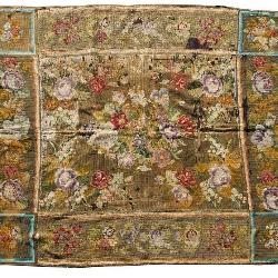 Antique English Needlepoint Rug