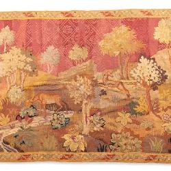 Hand Woven Aubusson Tapestry Rug