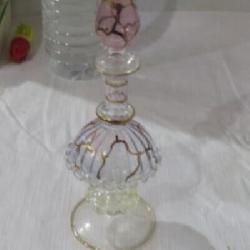 EGYPTIAN GLASS HAND MADE PERFUME BOTTLE