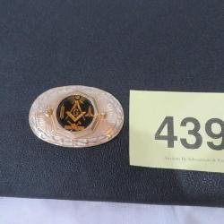 MASONIC SYMBOL BELT BUCKLE