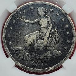 1877-S US Trade Dollar
