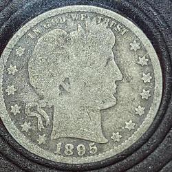 1895 Barber Quarter