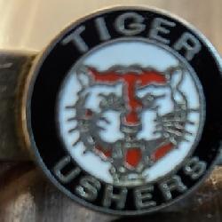 Detroit Tigers USHERS Tie Clip