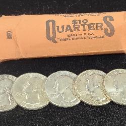 Roll of Silver Quarters