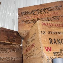 Winchester Ammo Wood Crate