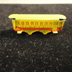 Rare Cracker Jacks Tin Litho Train Car Toy