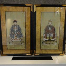 Vintage Chinese Emperor & Empress Prints