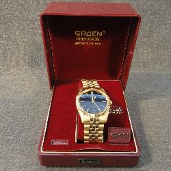 Vintage Gruen Diamond Precision Quartz Watch