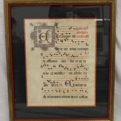 Late 15th - 16th Century Illuminated Manuscript