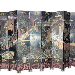 MONUMENTAL ORIENTAL COROMANDEL SCREEN